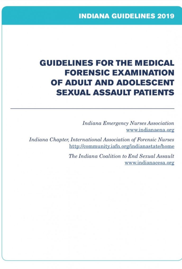 Guidelines For The Medical Forensic Examination For Adult And